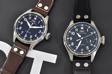 iwc pilot vs big pilot|iwc big pilot watch price.